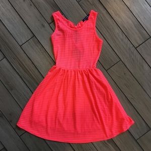 Hot Pink Sundress With Back Bows